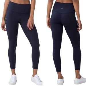 EUC Lululemon Athletica Align High-Waisted Leggings in True Navy (AA)